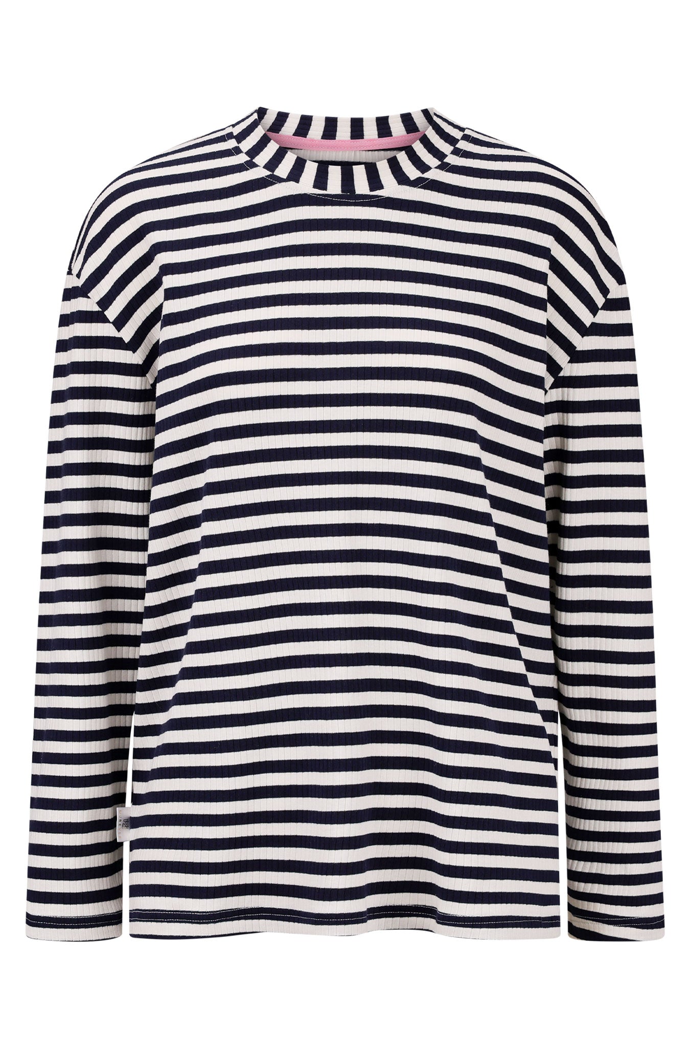 Stripe navy blue lounge MJrever oversize longsleeve