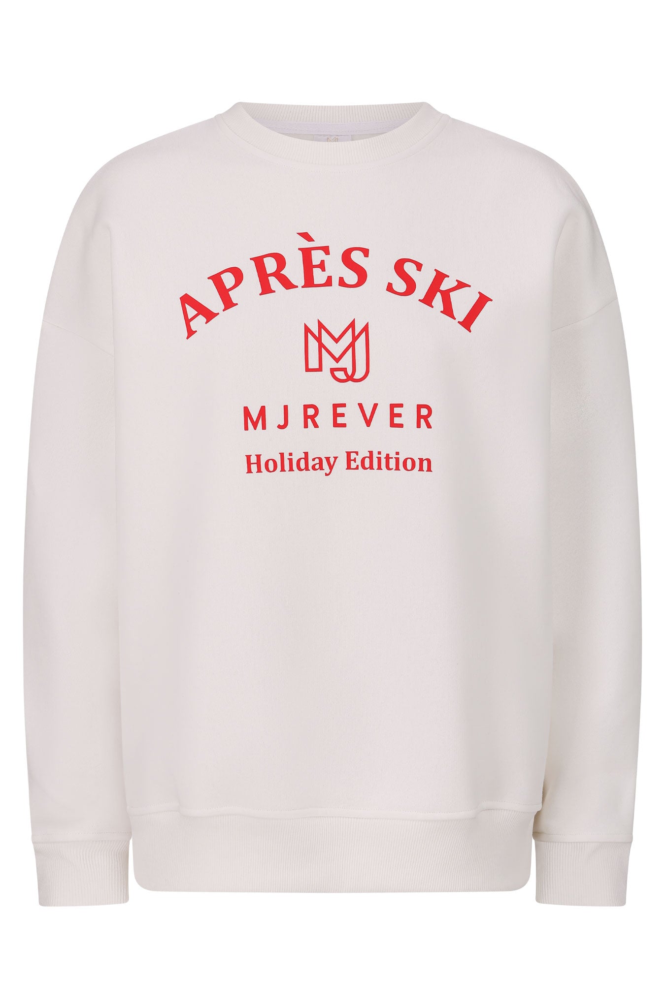 MJrever Après ski ivory oversize sweater
