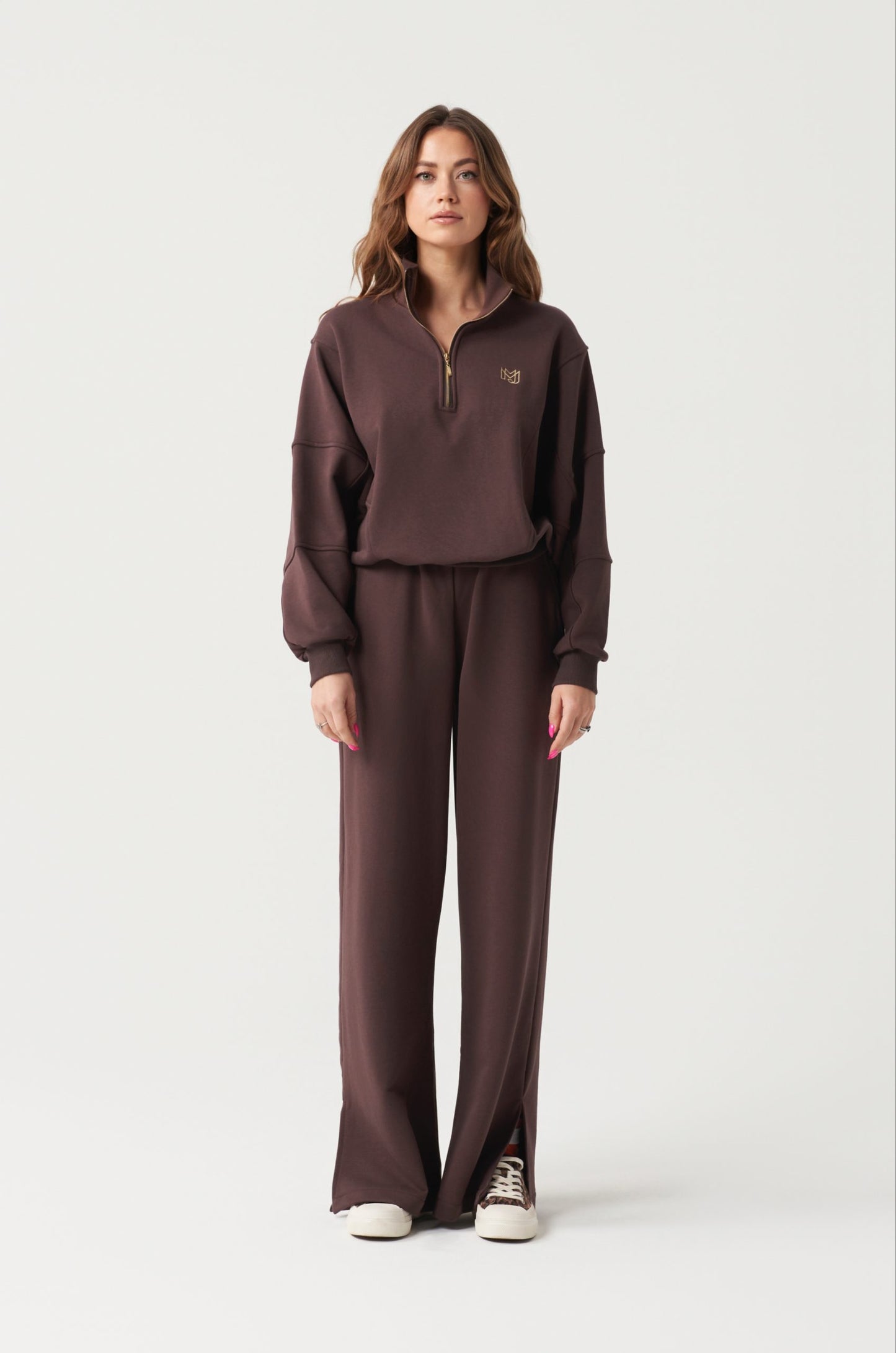 MJrever women brown lounge suit