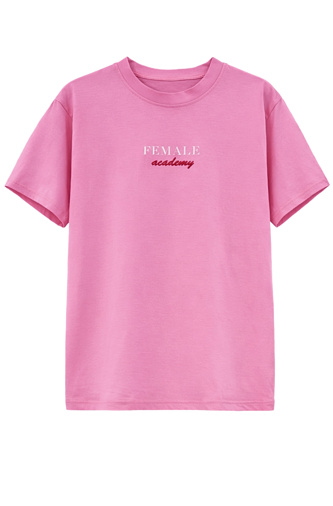 Pink MJrever oversize clean cut T-Shirt
