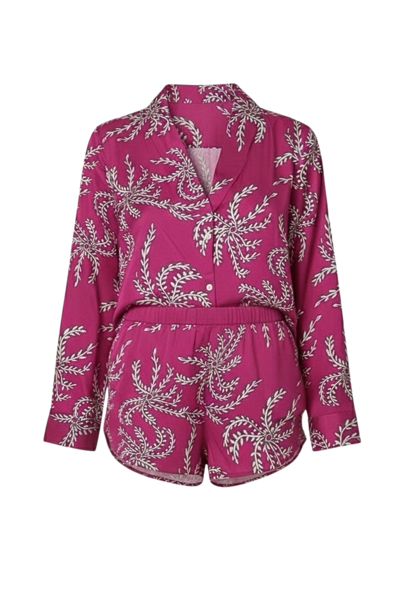 Dianne pink Pajama Set with Shorts | Limited edition