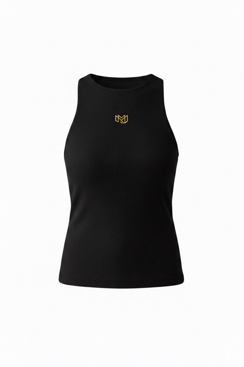 MJrever black tank top