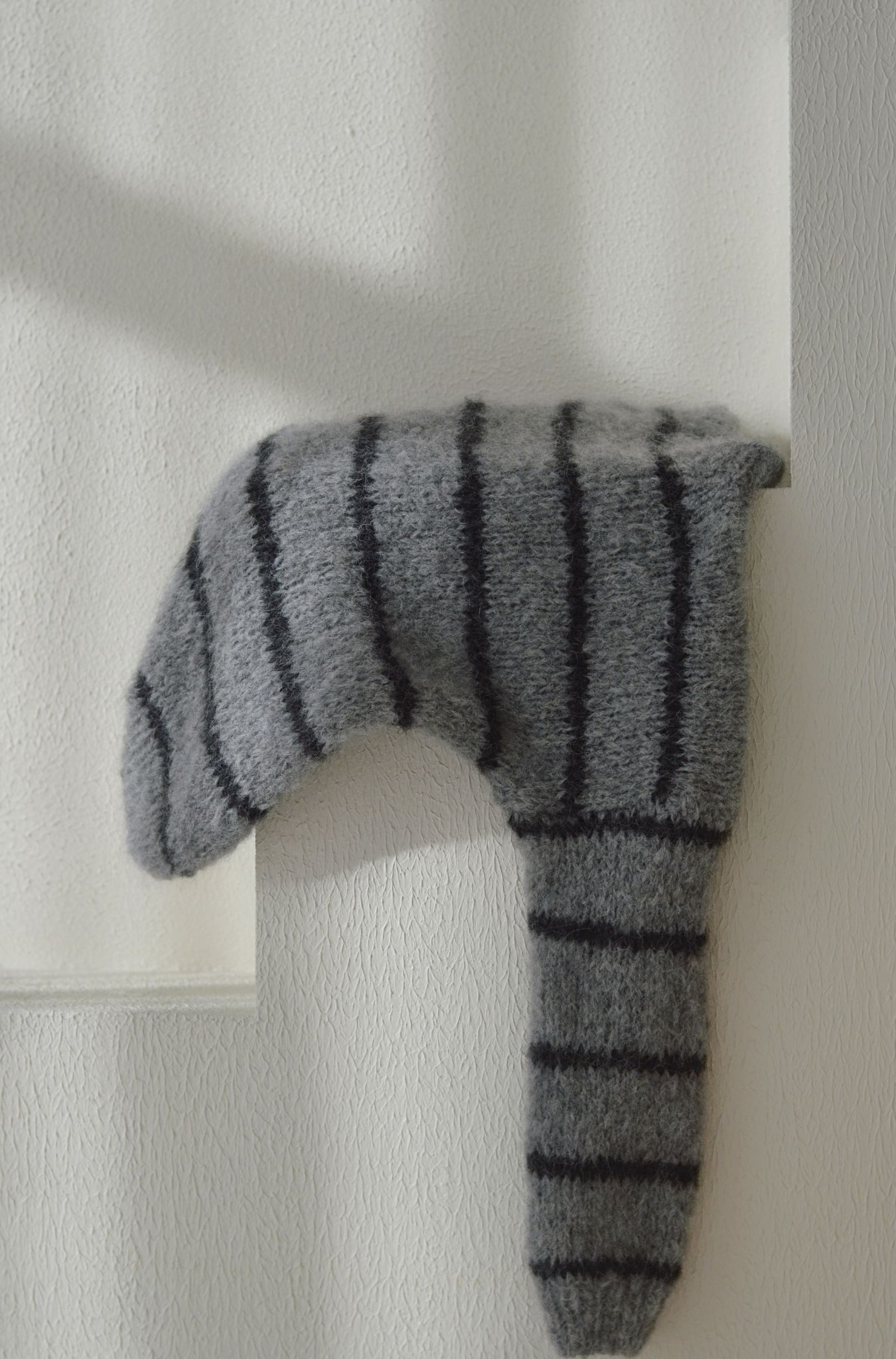 Noémie women knitted striped alpaca sweater | Limited edition