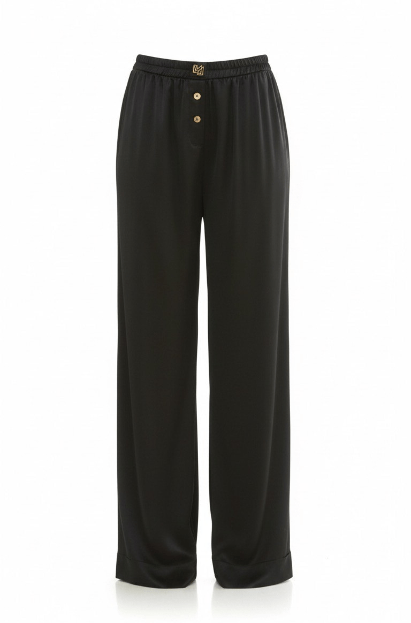 Black Bliss Pajama style Lounge Pants