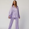Carrie lavender pajama set with pants